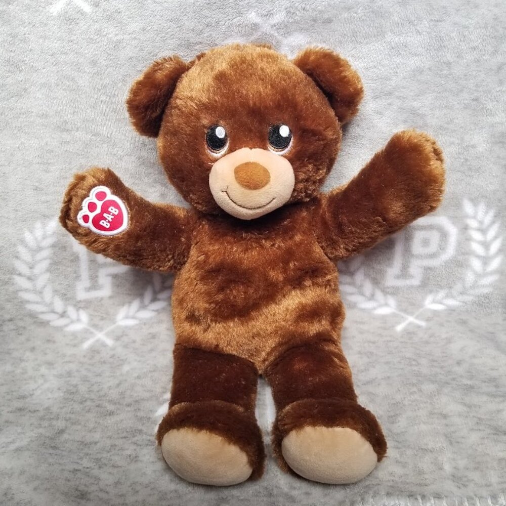 Build A Bear Workshop Plush Dark Brown Teddy Bear